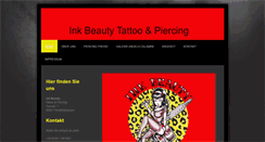 Desktop Screenshot of inkbeauty.de