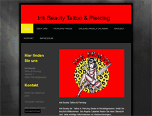 Tablet Screenshot of inkbeauty.de